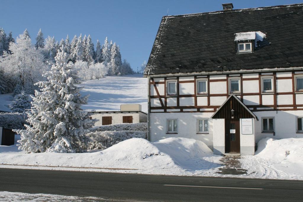 Ferienhaus Am Skihang アルテンベルク エクステリア 写真