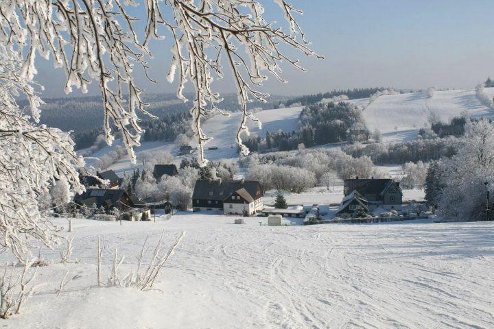 Ferienhaus Am Skihang アルテンベルク エクステリア 写真